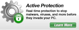 Realt time protection to stop malware, viruses, and more before they invade your PC.